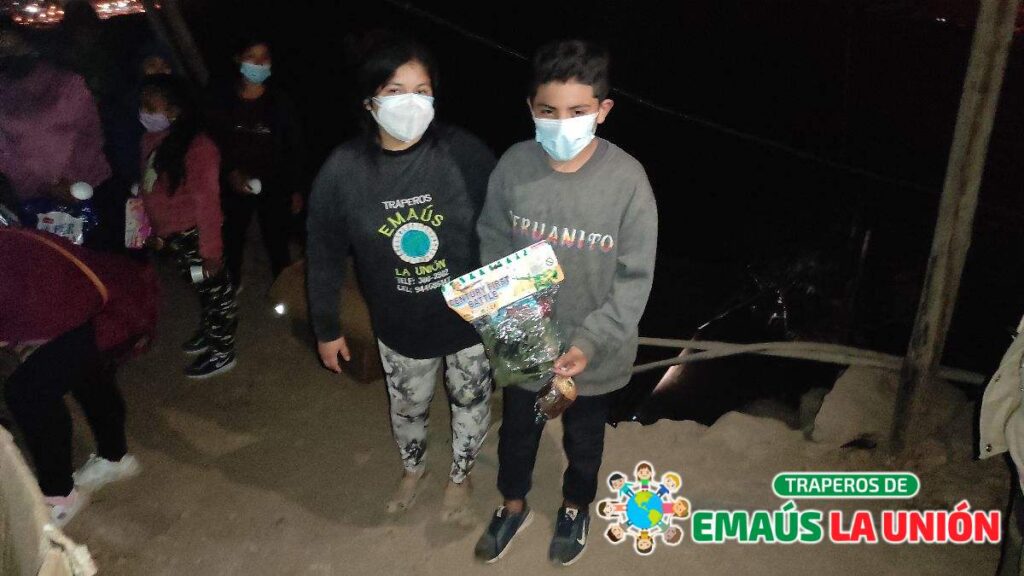 recolección de ropa usada en Cieneguilla