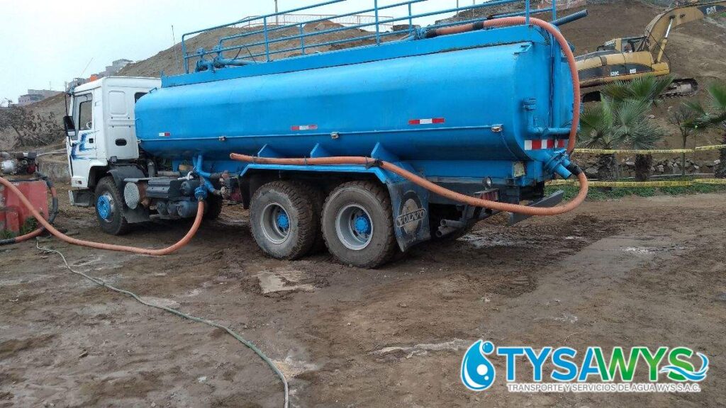 agua potable camion cisterna en Chorrillos