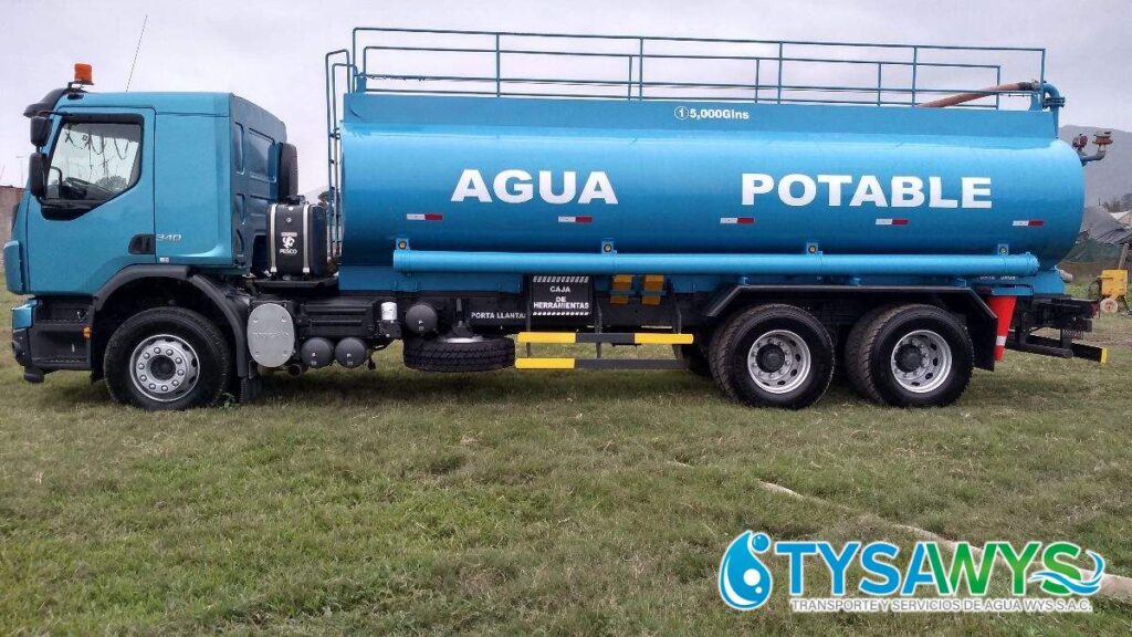 agua potable camion cisterna en Ventanilla