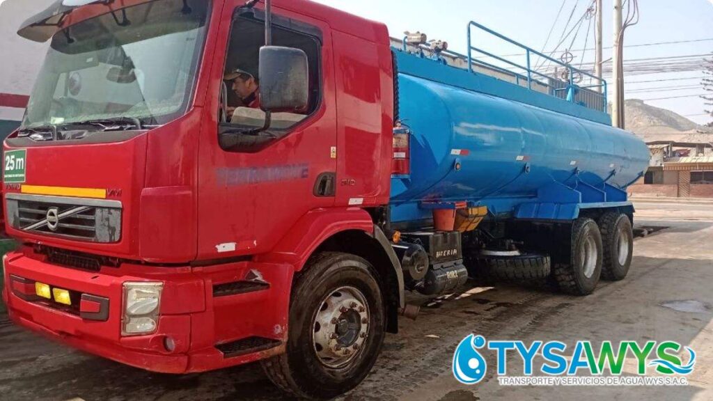 camion cisterna 24 horas en Lima