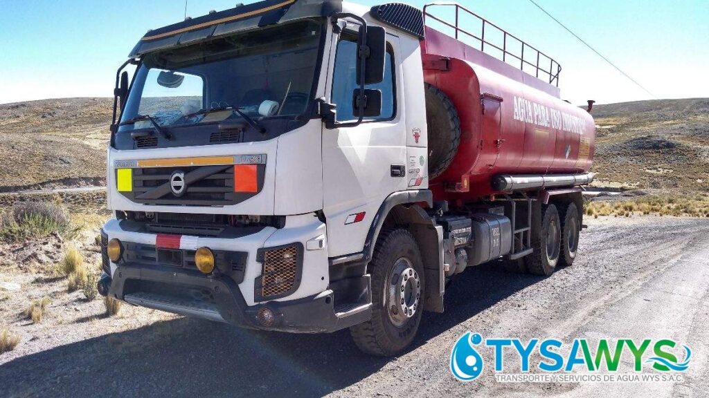 logistica hidrica para campamentos mineros