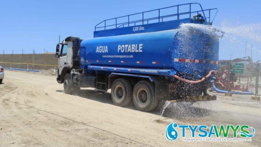 transporte de agua a domicilio en Punta Negra