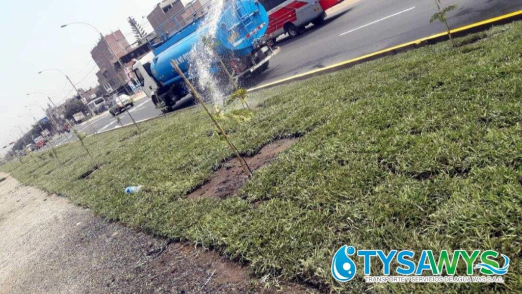 transporte de agua potable en Lince