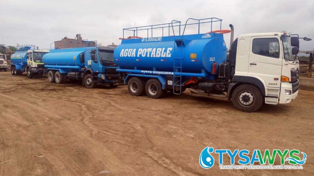 venta de agua potable en cisternas en Asia