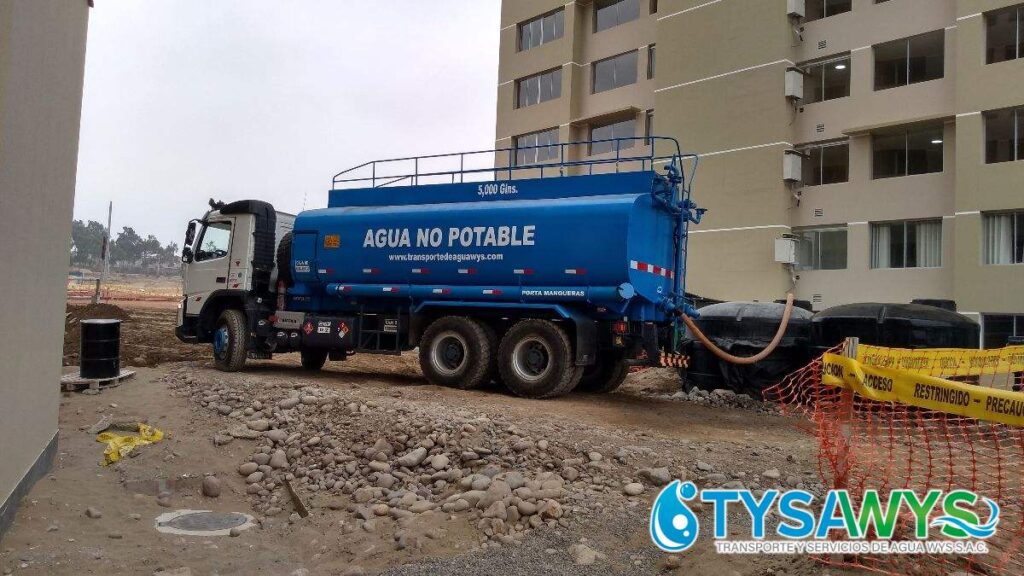 venta de agua potable en cisternas en Chaclacayo